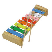 8-Key Metal Xylophone Musical Toy